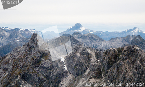 Image of Mountains near Queenstown in New Zealand