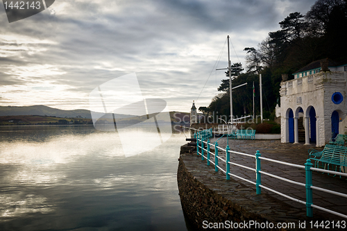 Image of Winter scene at Portmeirion in Wales