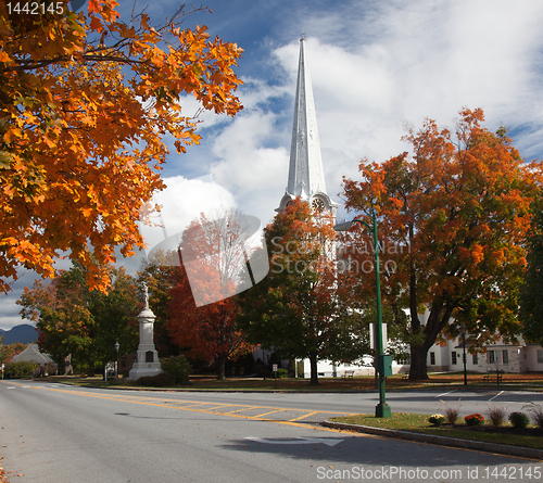 Image of Manchester Vermont in Fall