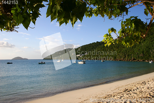 Image of Beach and Bay on the Caribbean island of St John