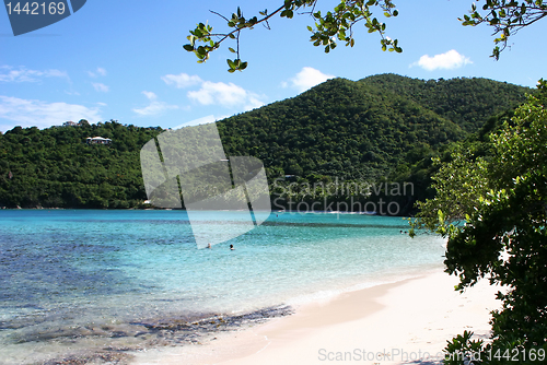 Image of Beach and Bay on the Caribbean island of St John