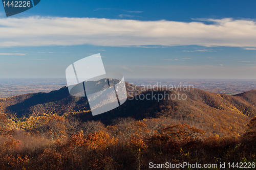 Image of Old Rag in Virginia in fall