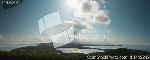 Image of View toward El Yunque from lighthouse