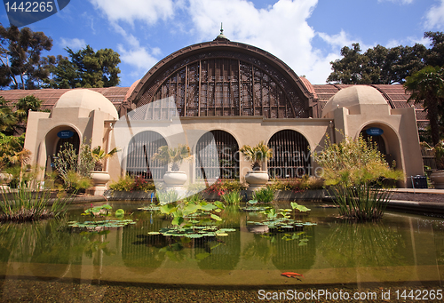 Image of Botanical Building in Balboa Park in San Diego