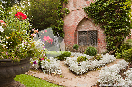 Image of Formal flower garden