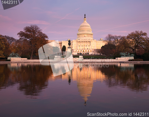 Image of Evening light on the Capital Building