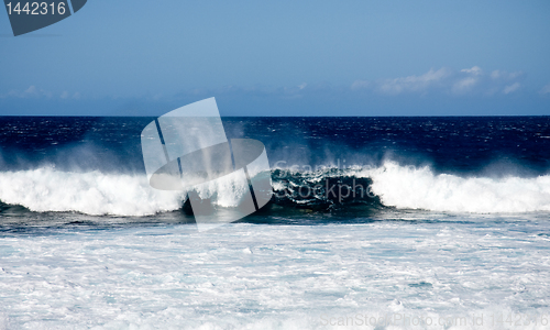 Image of Surf on a windy day