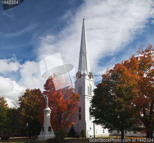 Image of Manchester Vermont in Fall