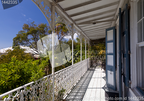 Image of Verandah overlooking Charlotte Amalie