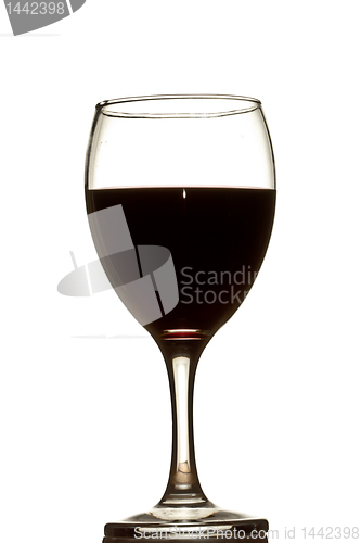Image of A glass of red wine