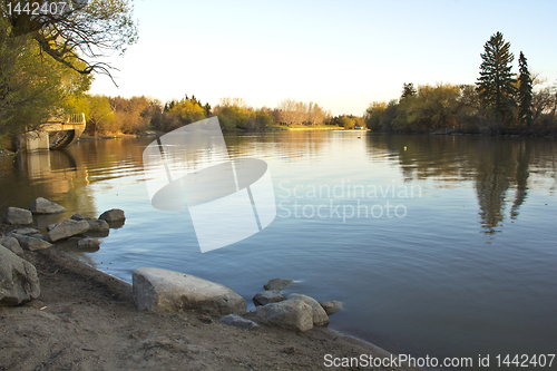 Image of Wasnana Lake in Regina, Canada