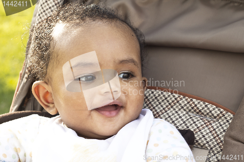 Image of Smiling baby girl