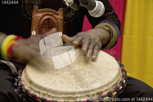 Image of Beating the drum