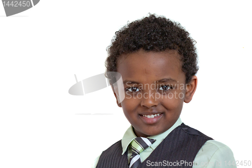 Image of Smiling Ethiopian boy