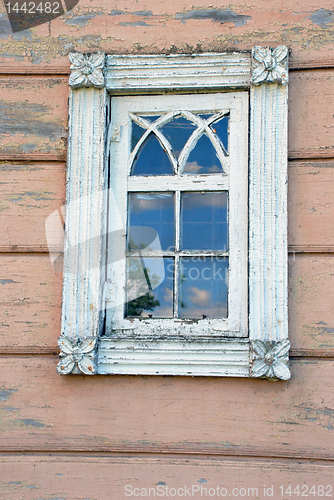 Image of Ancient wood window 