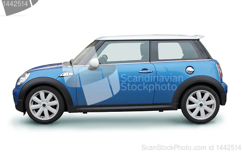 Image of Small Blue Car