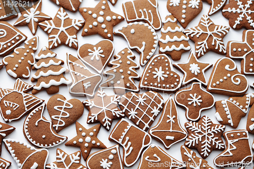 Image of various gingerbreads
