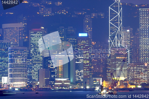 Image of hongkong night