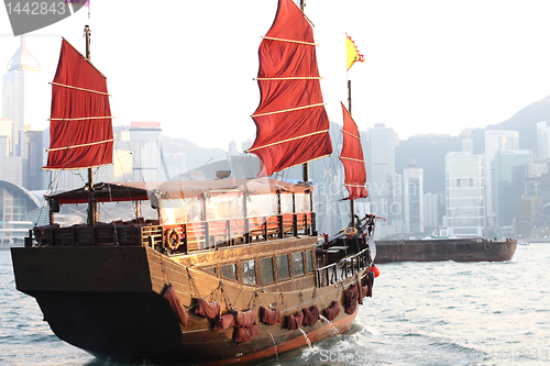Image of junk boat