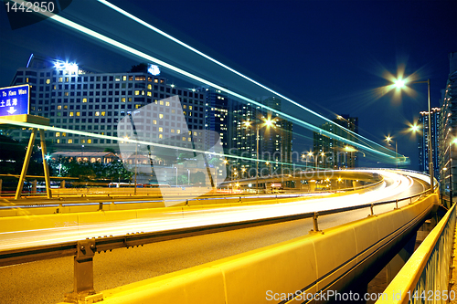 Image of urban area at night