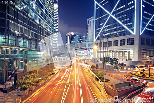 Image of Traffic speed at night