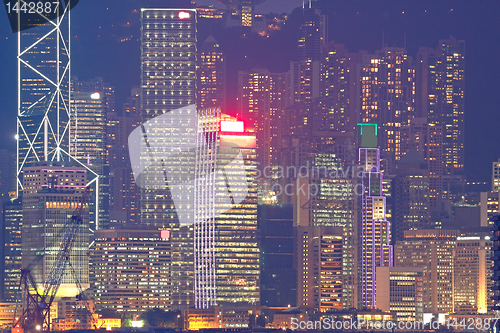 Image of hongkong night