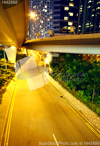 Image of urban area at night