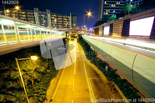 Image of urban area at night