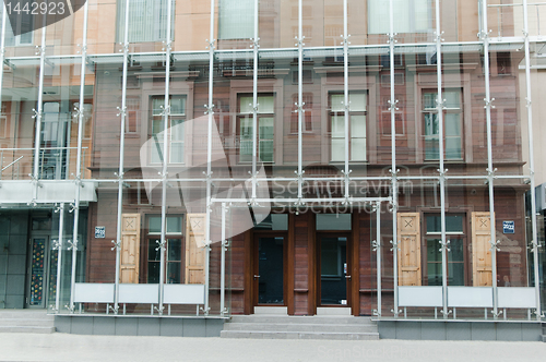 Image of Facade of the ancient house in Riga