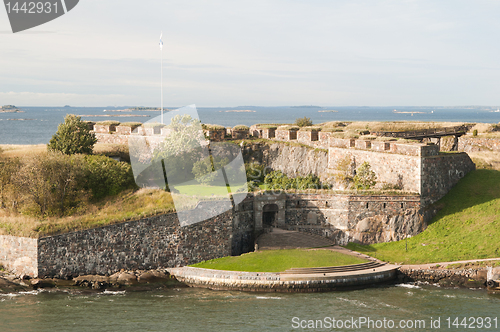 Image of Suomenlinna fortress in Helsinki, Finland