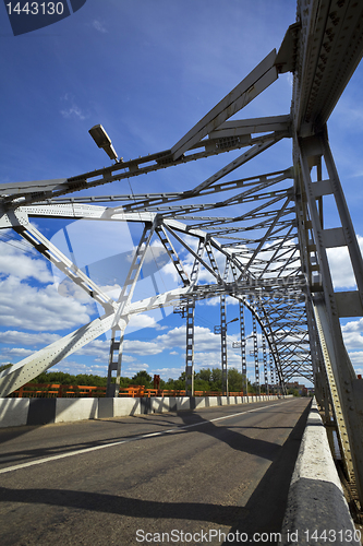 Image of Metal frame and bridge