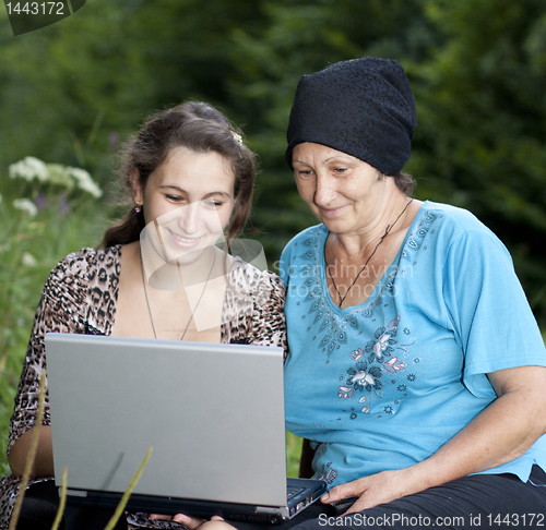 Image of Women with laptop