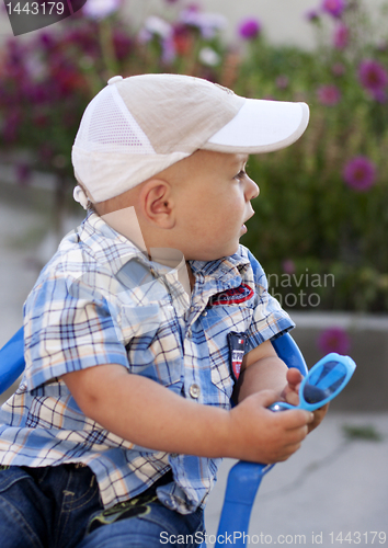 Image of Boy in cap