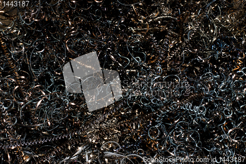 Image of metal shavings