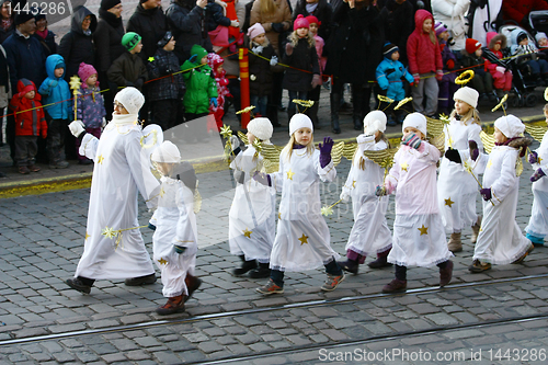 Image of Christmas Street opening in Helsinki 