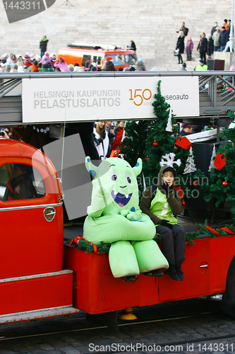 Image of Christmas Street opening in Helsinki 