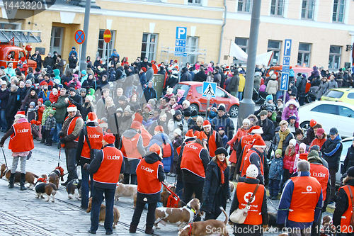 Image of Christmas Street opening in Helsinki 