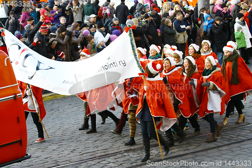 Image of Christmas Street opening in Helsinki 