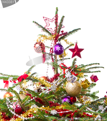 Image of decorated christmas tree