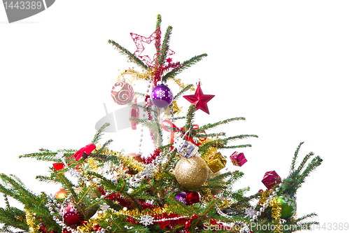 Image of decorated christmas tree