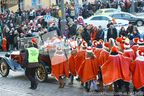 Image of Christmas Street opening in Helsinki 