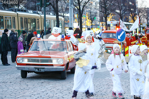 Image of Christmas Street opening in Helsinki 