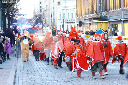 Image of Christmas Street opening in Helsinki 