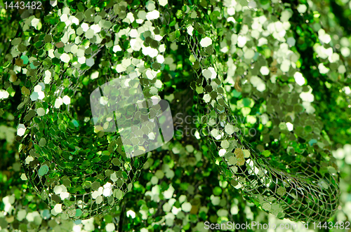 Image of Green sequins