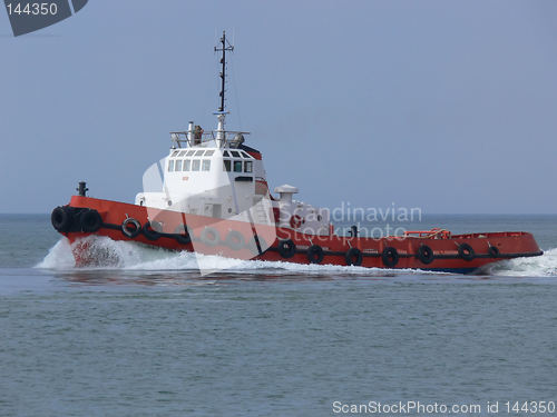 Image of Tugboat Underway