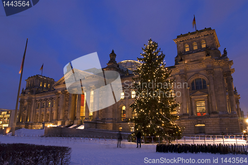 Image of reichstag weihnachten berlin