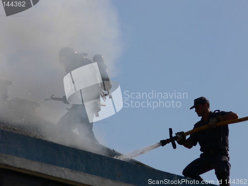 Image of Firemen at Work