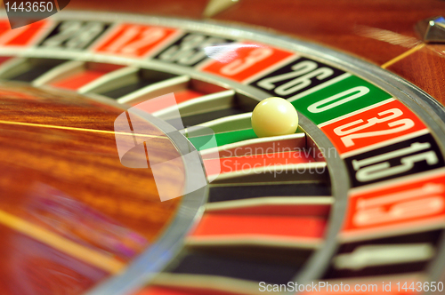 Image of roulette wheel