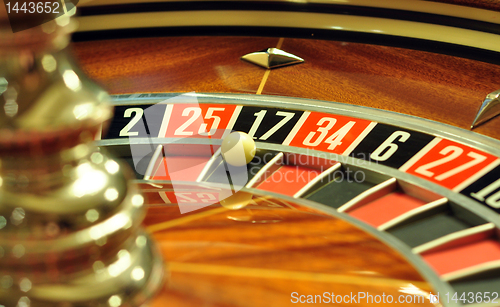 Image of roulette wheel