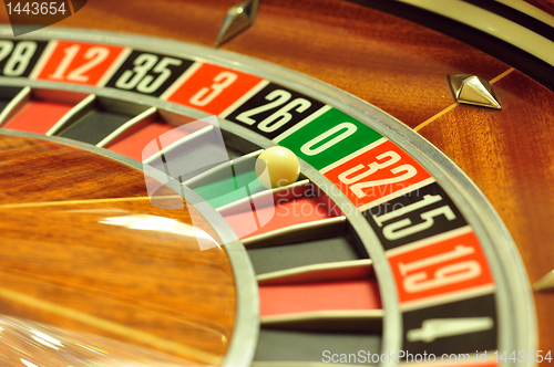 Image of roulette wheel